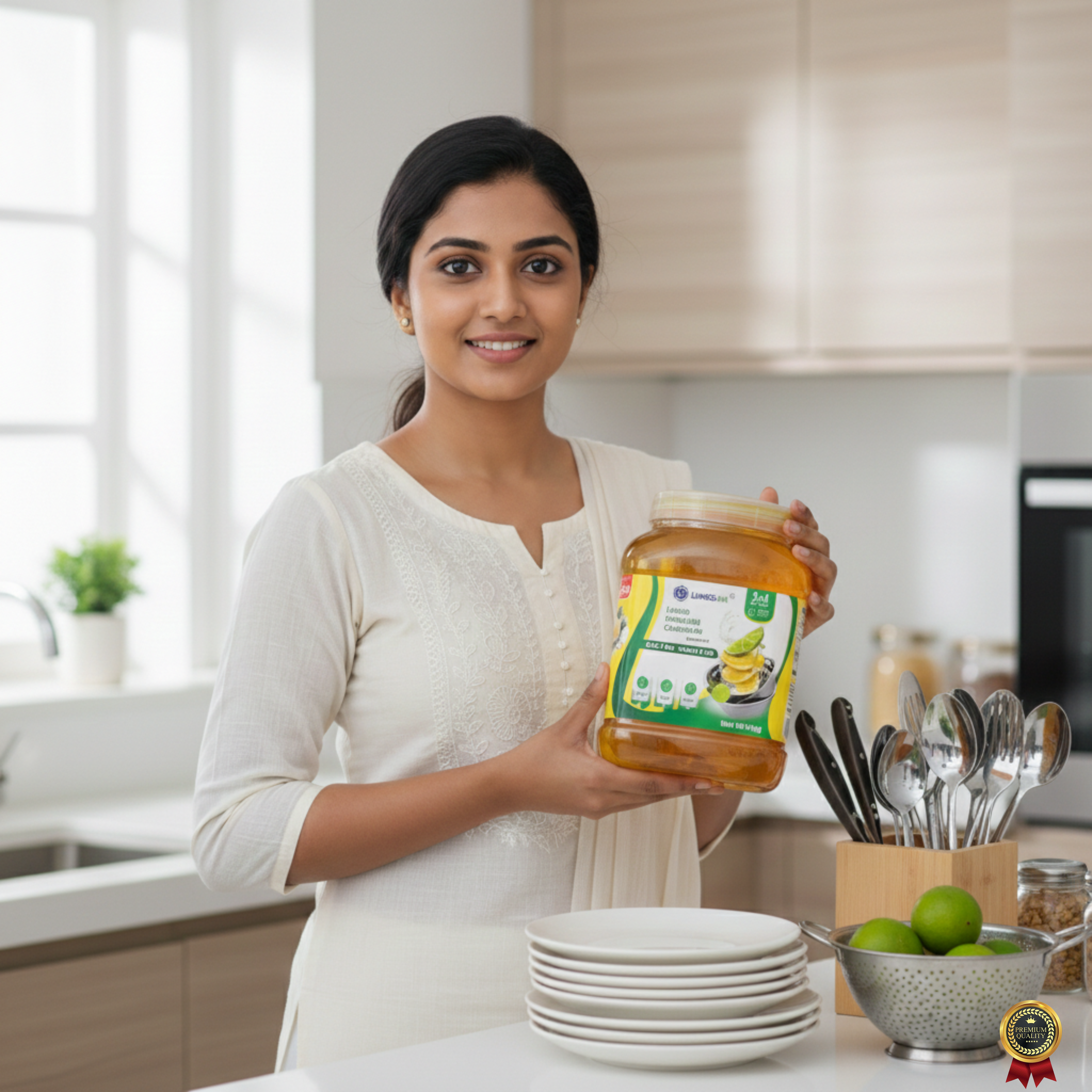 LUNGS AIR Dishwash Liquid Compound | Lemon