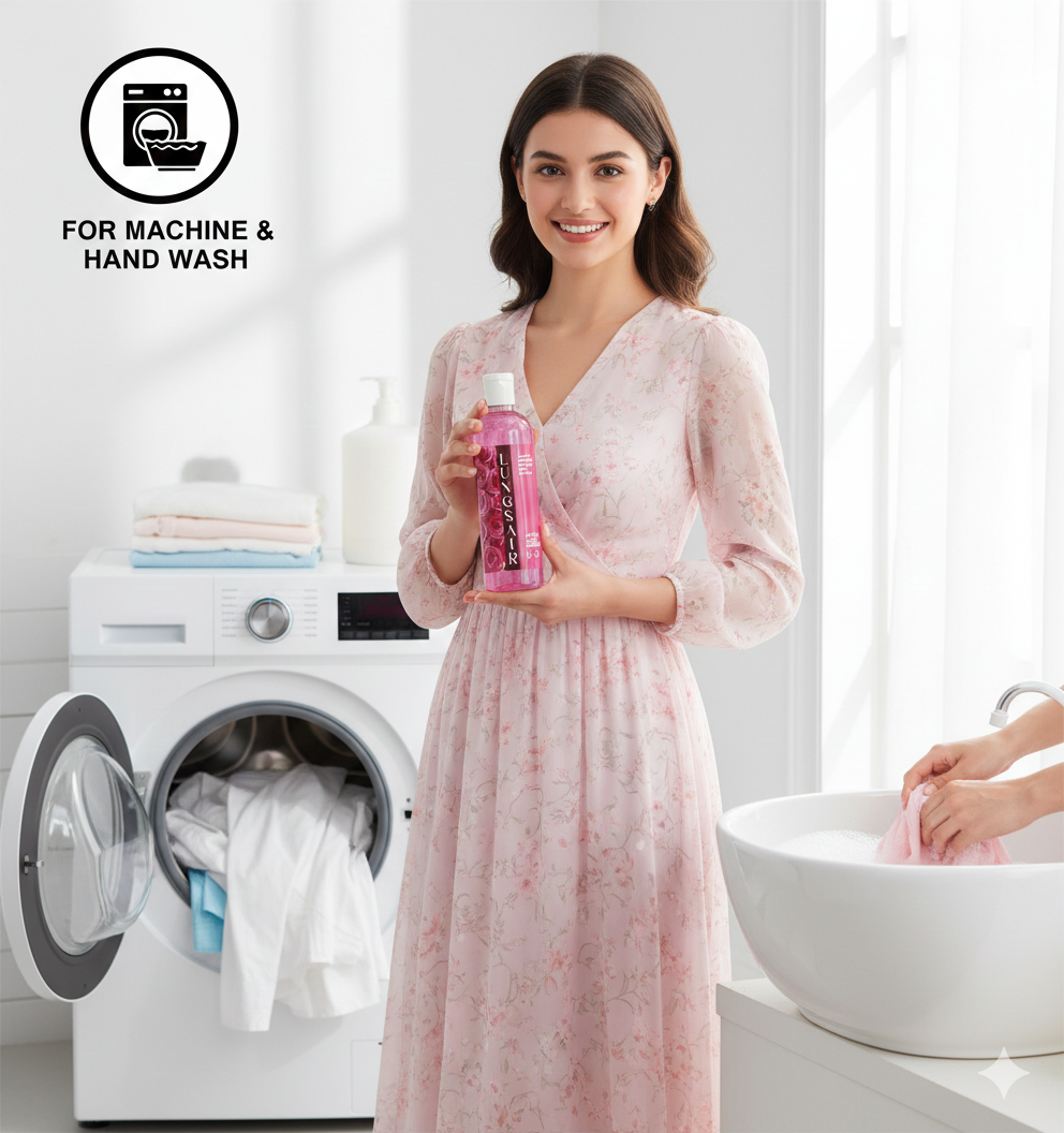 LUNGS AIR Laundry Fragrance Booster | Rose