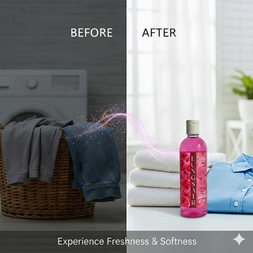 LUNGS AIR Laundry Fragrance Booster | Rose
