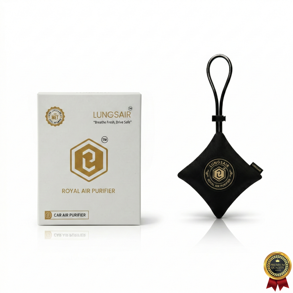 LUNGS AIR Non-electric Air Purifier | Black