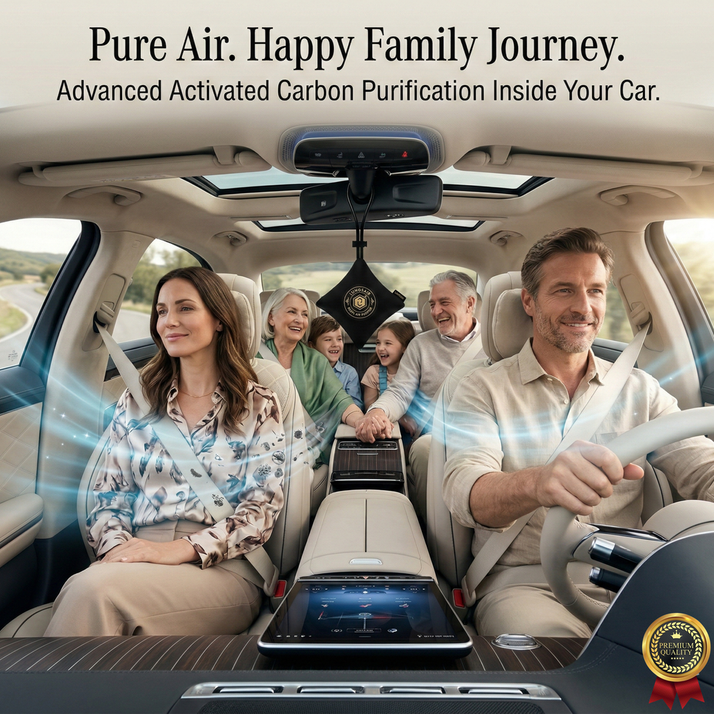 LUNGS AIR Non-electric Air Purifier | Black